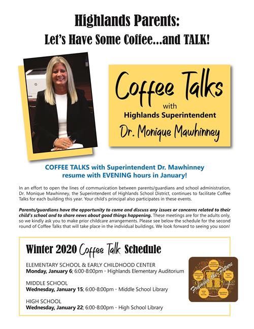 Coffee Talk Flyer 